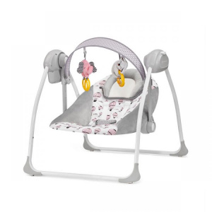 KINDERKRAFT STOLICA ZA LJULJANJE FLO PINK - Img 1