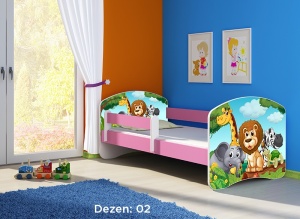 Krevet za decu PINK 180x80 cm acma 2 02