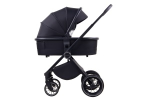 LA MAMA ALVI kolica za bebe 3u1 - black - Img 3