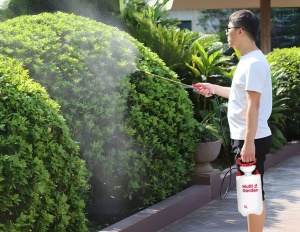 Prskalica sa pritiskom 5L baštenskaručna, dugačak nastavak MultiGarden - Img 3