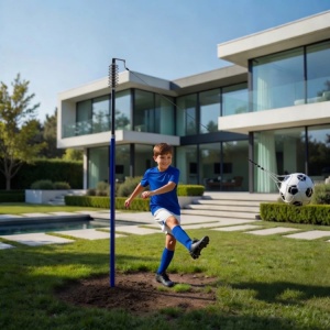 Set za fudbalski trening sa loptom na kanapu, stalkom, oprugom i pumpom – MOVEPRO - Img 2