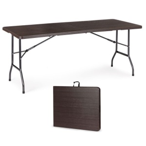Sklopivi sto za proslave 180 cm Brown ModernHome - Img 3