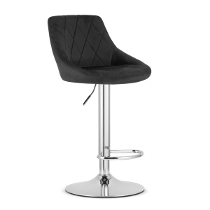 Barska stolica Kast grey / chrom baza - Img 5