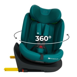 KINDERKRAFT AUTOSEDISTE I-GROW 2 PLUS I-SIZE 40-150 CM GREEN - Img 2