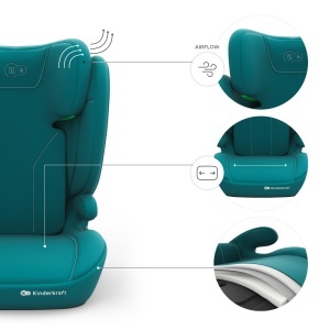 KINDERKRAFT AUTOSEDISTE I-SPARK 2 PLUS I SIZE GREEN - Img 4