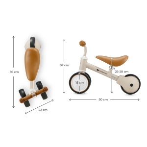 KINDERKRAFT BICIKL GURALICA CUTIE LIGHT BEIGE - Img 11