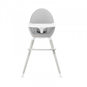 KINDERKRAFT HIGH STOLICA ZA HRANJENJE 2U1 FINI FULL GREY - Img 2