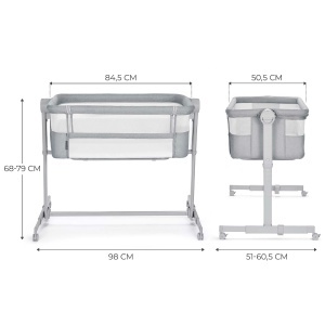 KINDERKRAFT KOLEVKA NESTE UP 2 FULL LIGHT GREY - Img 3