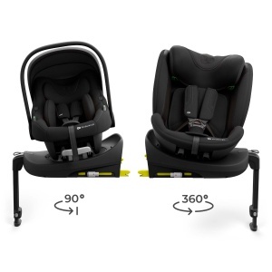 KINDERKRAFT SET AUTO SEDIŠTA I-LITE I-FIX ENDURA SAFE SA ISOFIX BAZOM BLACK - Img 2