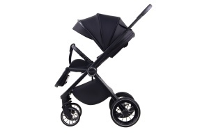 LA MAMA ALVI kolica za bebe 3u1 - black - Img 4