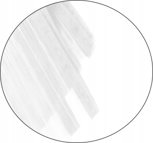 Magnetna zavesa protiv insekata za vrata 80/90/100 × 210/220 cm, bela - Img 3