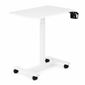 Mobilni podesivi sto za laptop, 70 × 48 cm, bele boje, visina 71,5–112 cm – ModernHome - Img 8