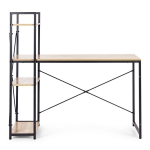 Radni sto 120x60 cm sa policama Light Style ModernHome - Img 4