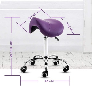 ROTIRAJUĆA STOLICA, PODESIVA, ZA SALON - ORDINACIJU MODERNO 18 - Img 2
