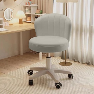 ROTIRAJUĆA STOLICA SA NASLONOM, PODESIVA, ZA SALON - ORDINACIJU MODERNO 12 - Img 3