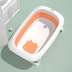 SKLOPIVA KADICA ZA BEBE ORANGE COW ECOTOYS - Img 3