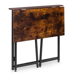 Sklopivi radni sto za računar 80 × 45 cm – LOFT Dark Wood ModernHome - Img 8