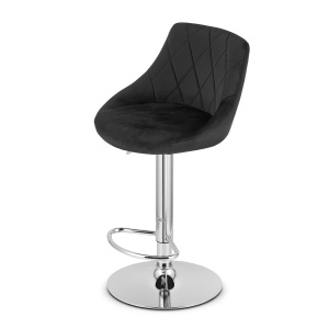 Barska stolica Kast grey / chrom baza - Img 2