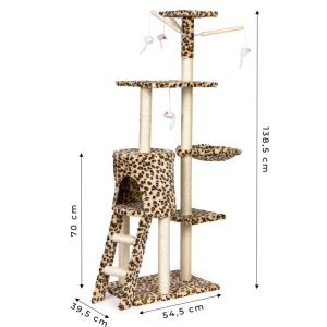 Češko za mačke 138cm XL leo - Img 8