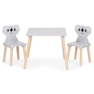 Dečiji set nameštaja Koala – sto + 2 stolice , ECOTOYS - Img 4
