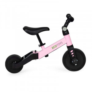 ECOTOYS TRICIKL 2U1 PINK - Img 6