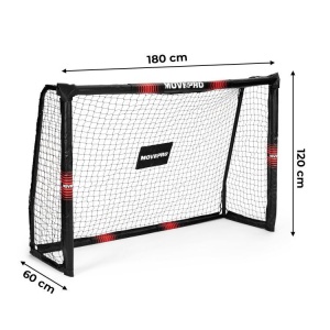 Fudbalski gol sa mrežom 180 × 120 × 60 cm – MOVEPRO - Img 8