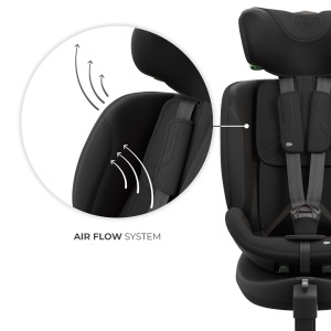 KINDERKRAFT AUTO SEDIŠTE I-FIX ENDURA SAFE 61-150CM BLACK - Img 5