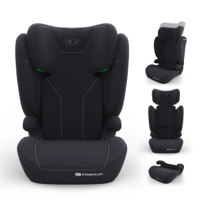 KINDERKRAFT AUTOSEDISTE I-SPARK 2 PLUS I SIZE BLACK