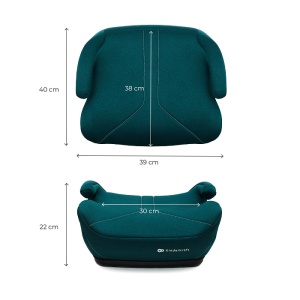 KINDERKRAFT BUSTER I-BOOST2 125-150CM GREEN - Img 6