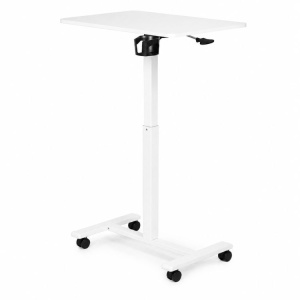 Mobilni podesivi sto za laptop, 70 × 48 cm, bele boje, visina 71,5–112 cm – ModernHome - Img 5