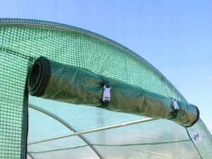 PLASTENIK BAŠTENSKI 4-SEGMENTNI 4,5 x 2 x 2 m ZELENI SA OPCIJOM DODATNE VENTILACIJE 3927 - Img 4