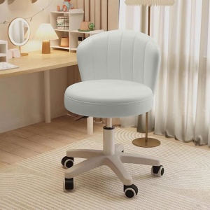 ROTIRAJUĆA STOLICA SA NASLONOM, PODESIVA, ZA SALON - ORDINACIJU MODERNO 07 - Img 2