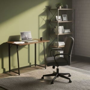 Sklopivi sto za kompijuter 80x45 cm Laptop Table Dark wood ModernHome - Img 2