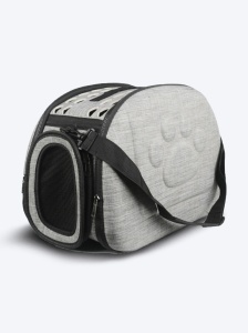 TRANSPORTNA TORBA ZA KUCNE LJUBIMCE LUX DARK GRAY - Img 5