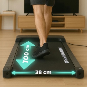 Električna traka za trčanje sa rukohvatom, brzina do 10 km/h – MOVEPRO - Img 5