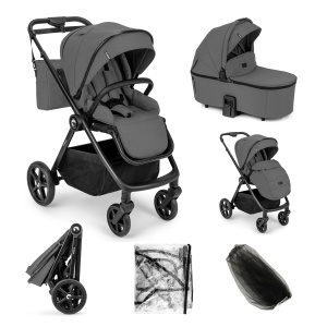 Kidnort Alskar kolica za bebe set 2u1 grey - Img 1