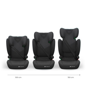 KINDERKRAFT AUTO SEDIŠTE JUNIOR FIX 2 PLUS I-Size 100-150cm BLACK - Img 2