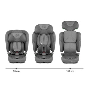 KINDERKRAFT AUTOSEDISTE FIX2GO I-SIZE 76-150CM GREY - Img 3