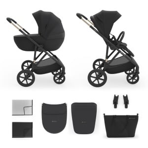 KINDERKRAFT KOLICA 2U1 PRIME 3 BLACK