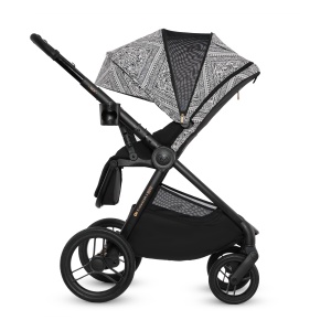 KINDERKRAFT KOLICA ZA BEBE SET 2U1 NEA 2 LUNAR BLACK BIZUU - Img 2