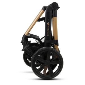 KINDERKRAFT MOOV 2 KOLICA ZA BEBE 3U1 PURE BLACK - Img 7