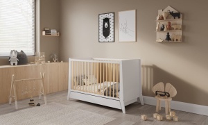 LETTINO COSMO KREVETAC 120X60 WHITE PINE + FIOKA - Img 2