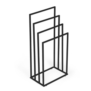 Metalni držač za peškire sa 4 kraka, crni – ModernHome - Img 5