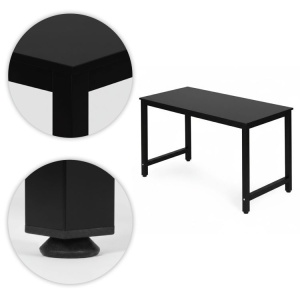 Radni sto za računar 120 × 60 cm – Black ModernHome - Img 8
