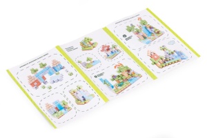 Set magnetnih kocki za decu – 142 dela, kocke i dinosaurisi - Img 8