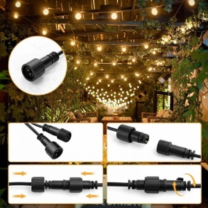 Baštenske LED lampice 20 m (30 sijalica) sa 9 režima osvetljenja, 9 W - Img 7
