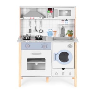 Dečija kuhinja za sa zvučnim efektima, LED svetlom, rernom, veš mašinom i dodacima – ECOTOYS - Img 3