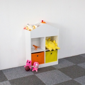Drvena decija polica organizer 03A ECOTOYS - Img 5