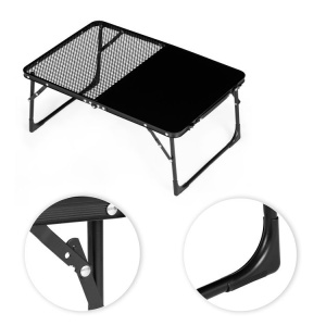 Kamperski sklopivi stočić 60 × 40 cm – Black MultiGarden - Img 7