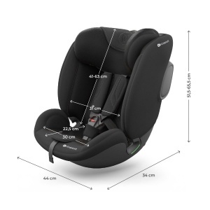 KINDERKRAFT AUTO SEDIŠTE I-FIX ENDURA SAFE 61-150CM BLACK - Img 7